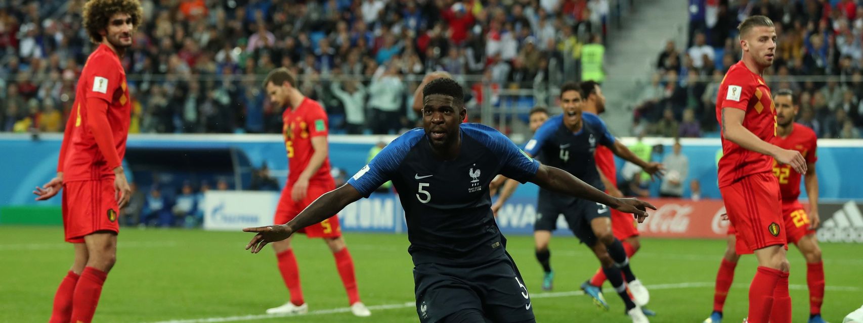  Francia vence 1-0 a Bélgica y se cuela a la final del Mundial de Futbol