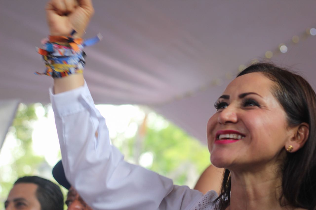  Asegura Sonia Rocha ser la virtual ganadora del primer distrito federal