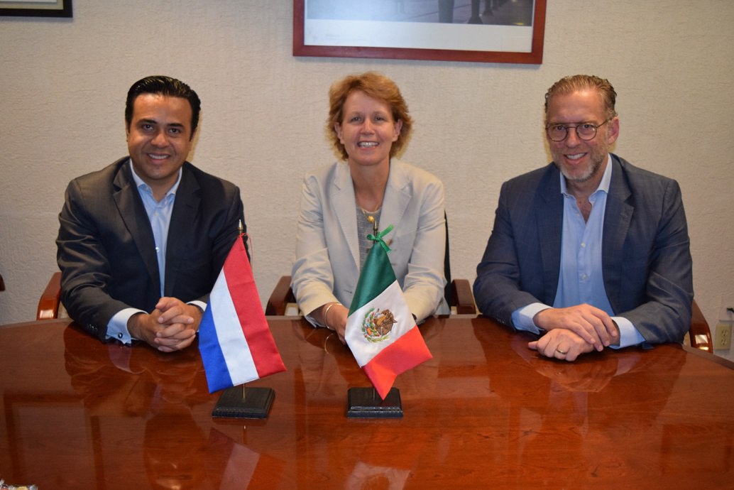  Luis Nava se reúne con Embajadora de los Países Bajos