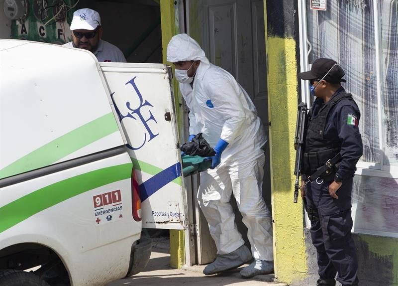  Policía de Tamaulipas abate a cinco presuntos delincuentes en enfrentamiento