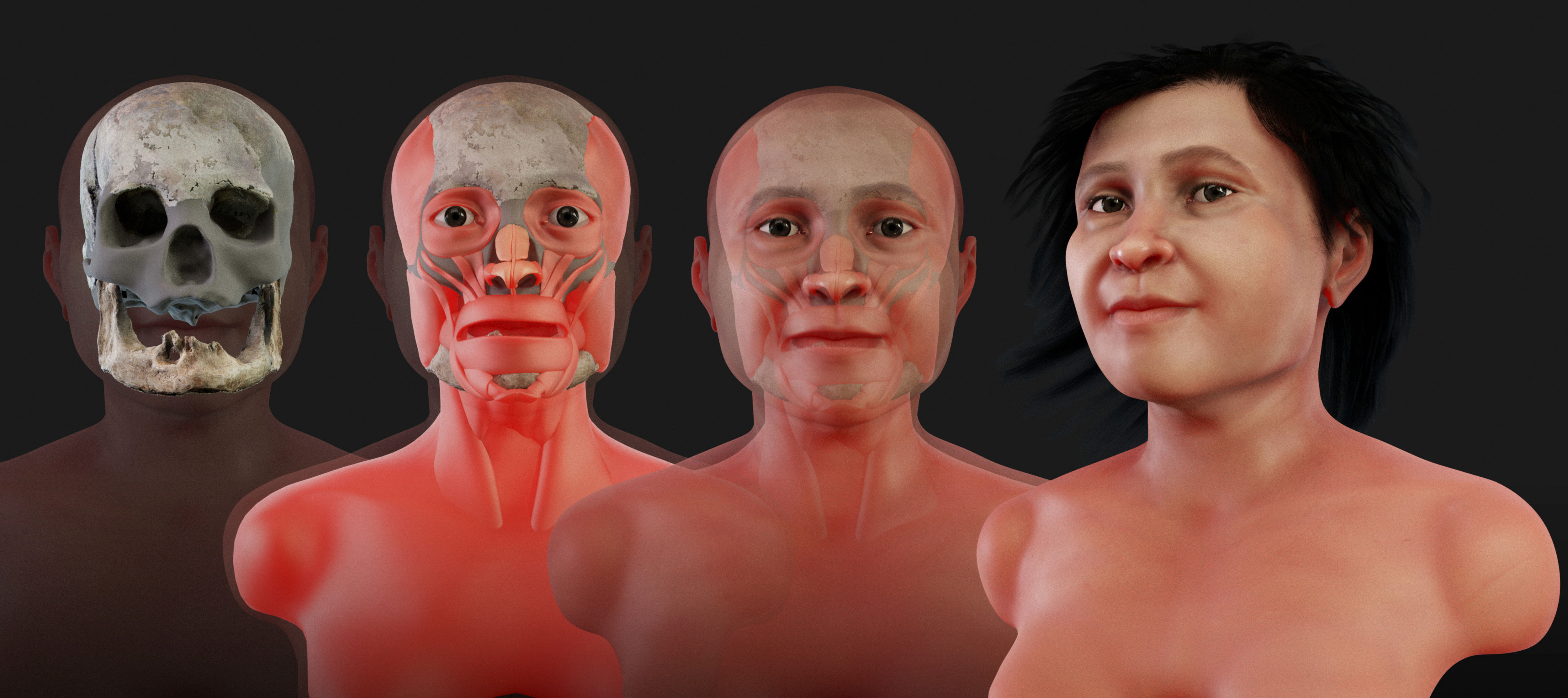  “Eva de Naharon”, la mujer prehistórica de Quintana Roo, recupera su rostro
