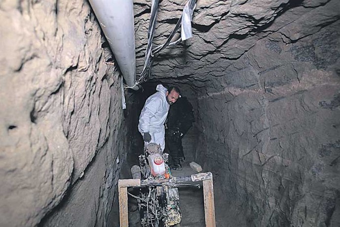  Descubren nuevo túnel del narcotráfico en Arizona
