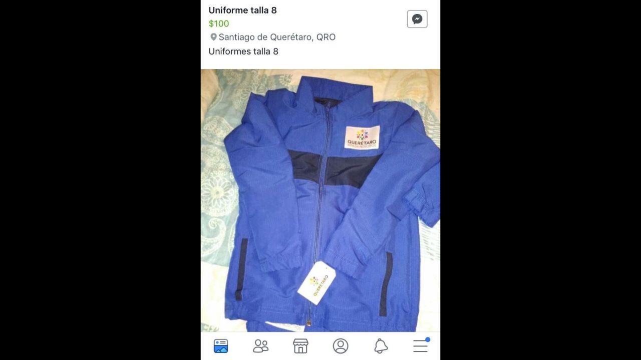  Interpondrá USEBEQ denuncia penal por venta de uniformes escolares gratuitos