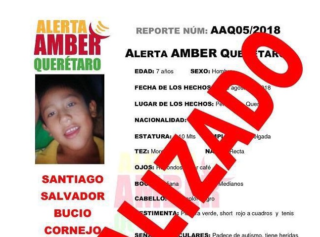  Encuentran sin vida a menor extraviado en Peñamiller