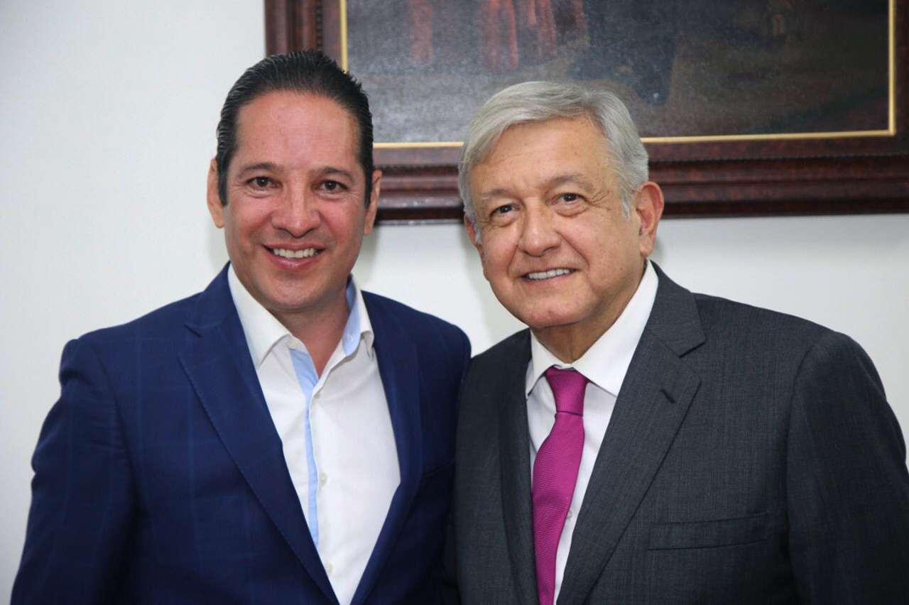  Francisco Domínguez Servién se reúne con Andrés Manuel López Obrador