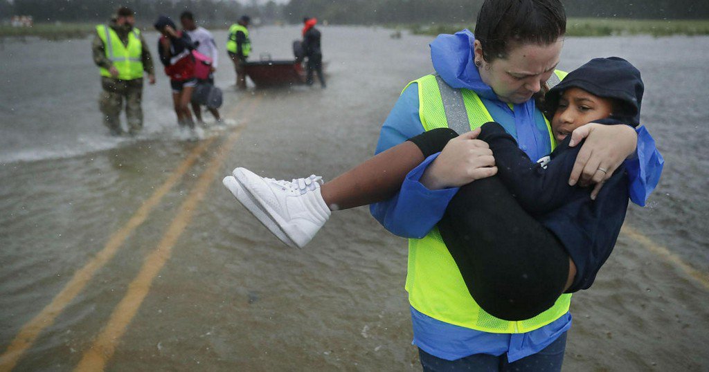  Videos: Florence suma 9 muertos; lluvias “épicas” desbordan ríos y lagos en EEUU