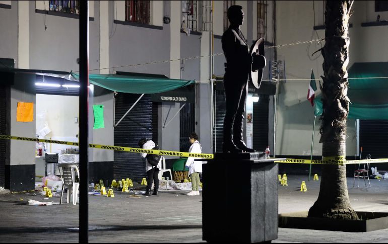  PGJ de la CDMX investiga homicidio de 4 personas en Plaza Garibaldi