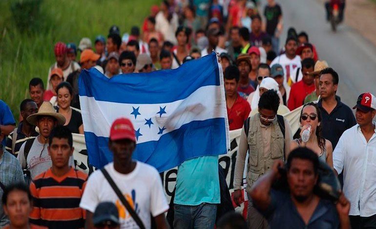  Segob recibe 640 solicitudes de refugio de migrantes hondureños
