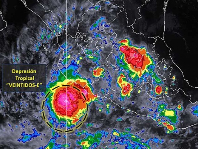  Pronostica SMN lluvias muy fuertes para Querétaro por tormenta tropical Tara