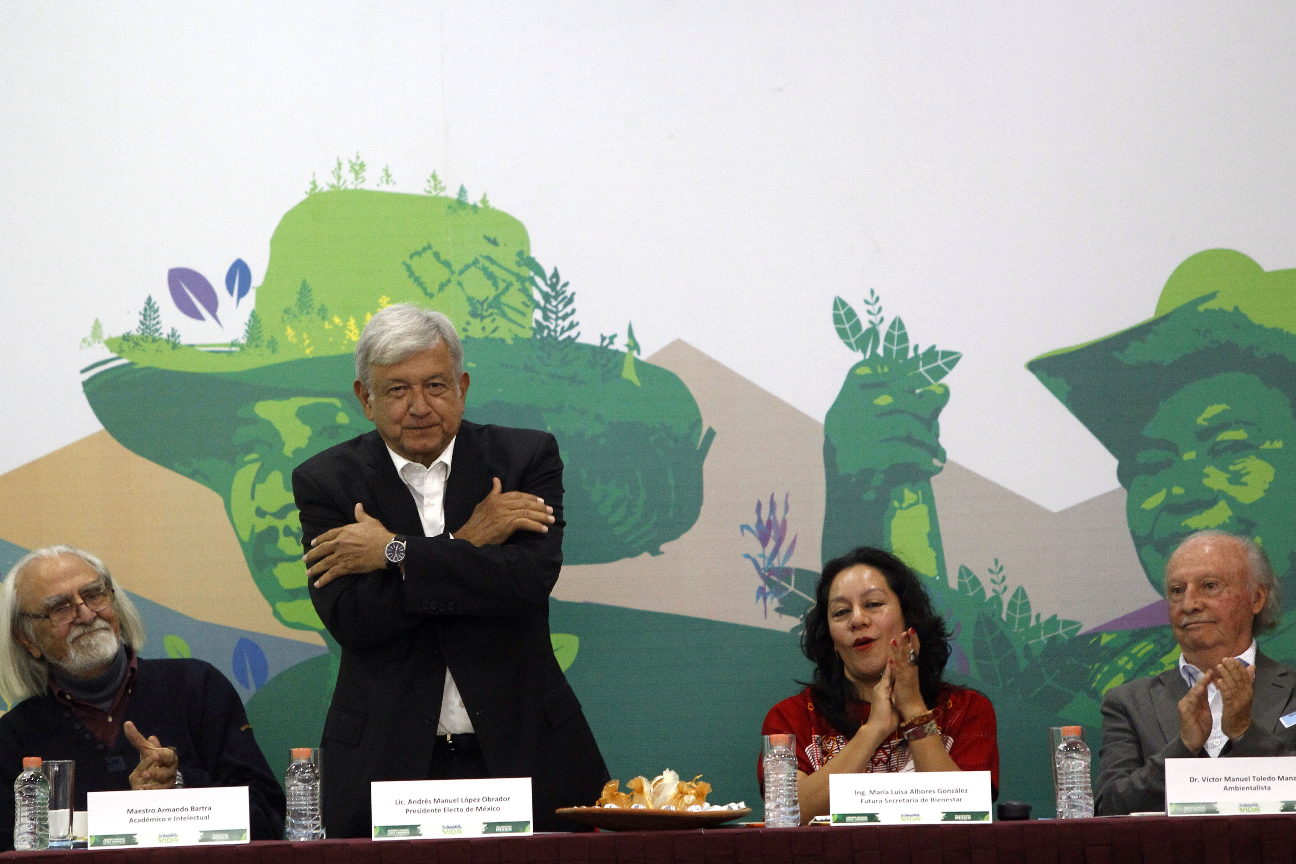  Asegura López Obrador que no se expropiará ningún terreno para el Tren Maya