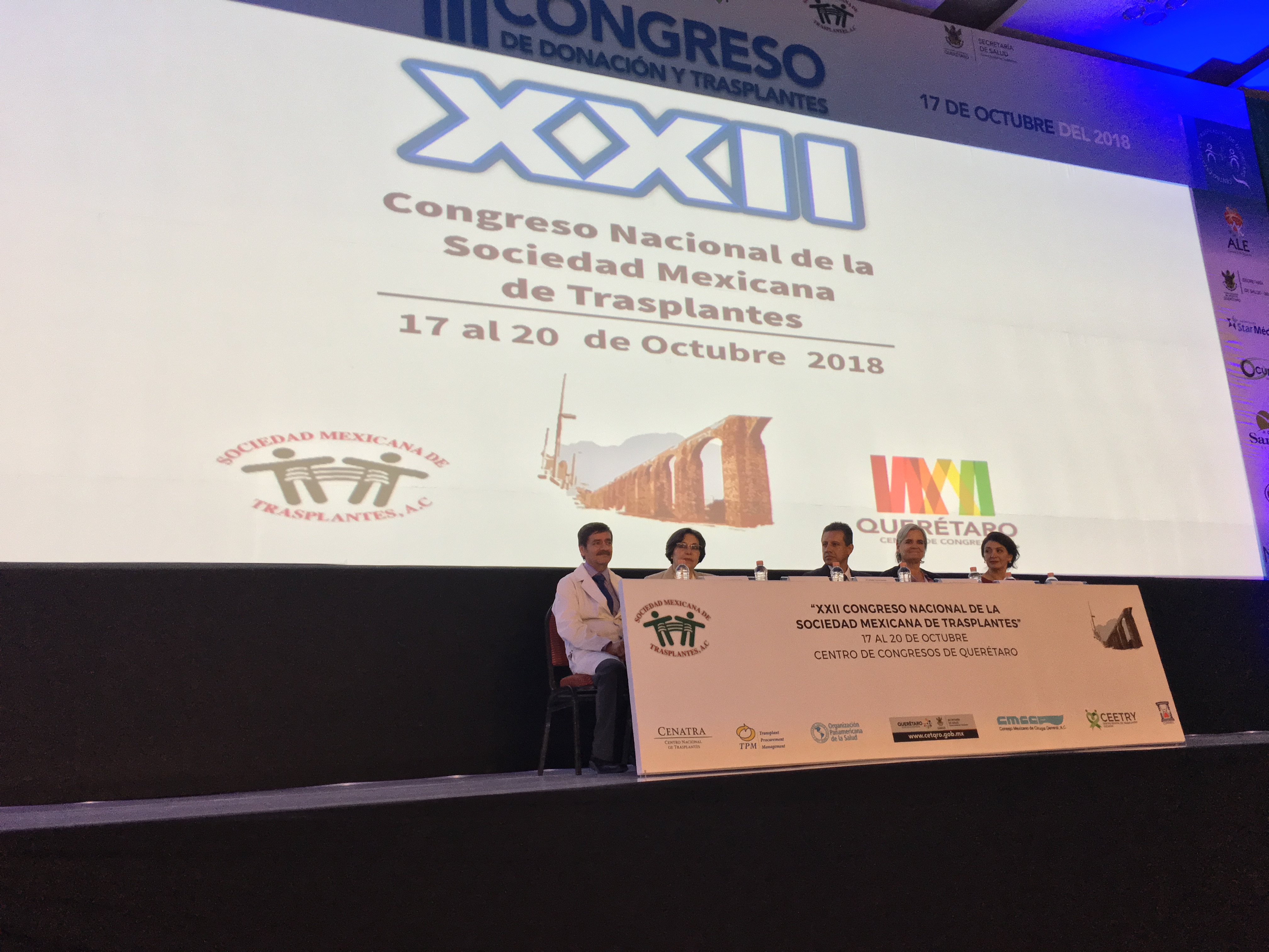  Querétaro alberga el Congreso Nacional de la Sociedad Mexicana de Trasplantes
