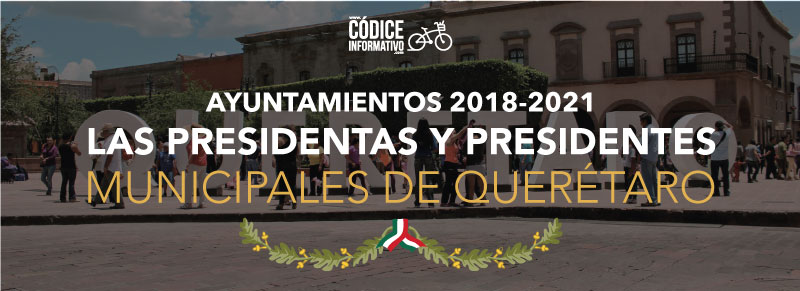  Ayuntamientos 2018 – 2021, Las presidentas y presidentes municipales del Querétaro.