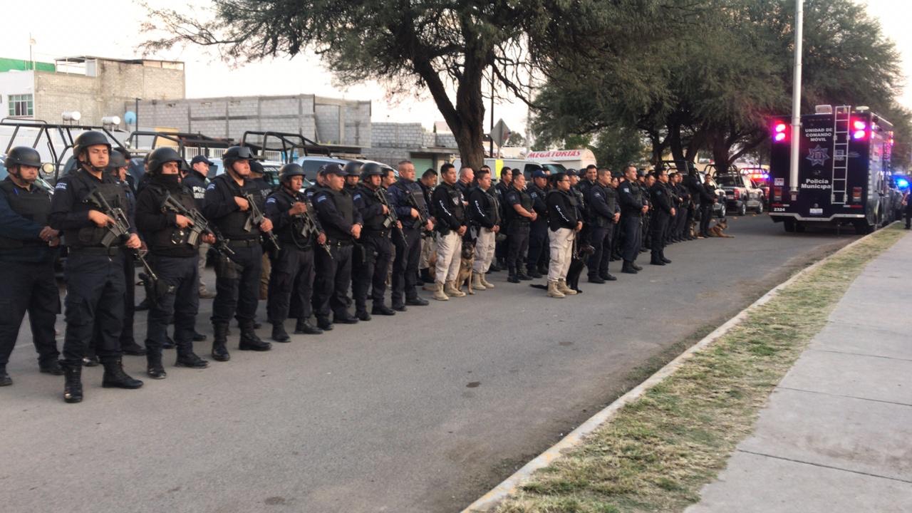  Arranca operativo interinstitucional de seguridad en El Marqués