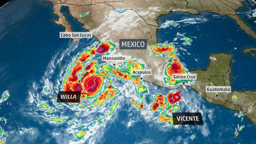  Se prevén nublados con potencial de lluvias en Querétaro por “Willa”