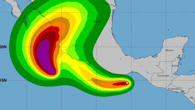  Willa toca tierra en Sinaloa