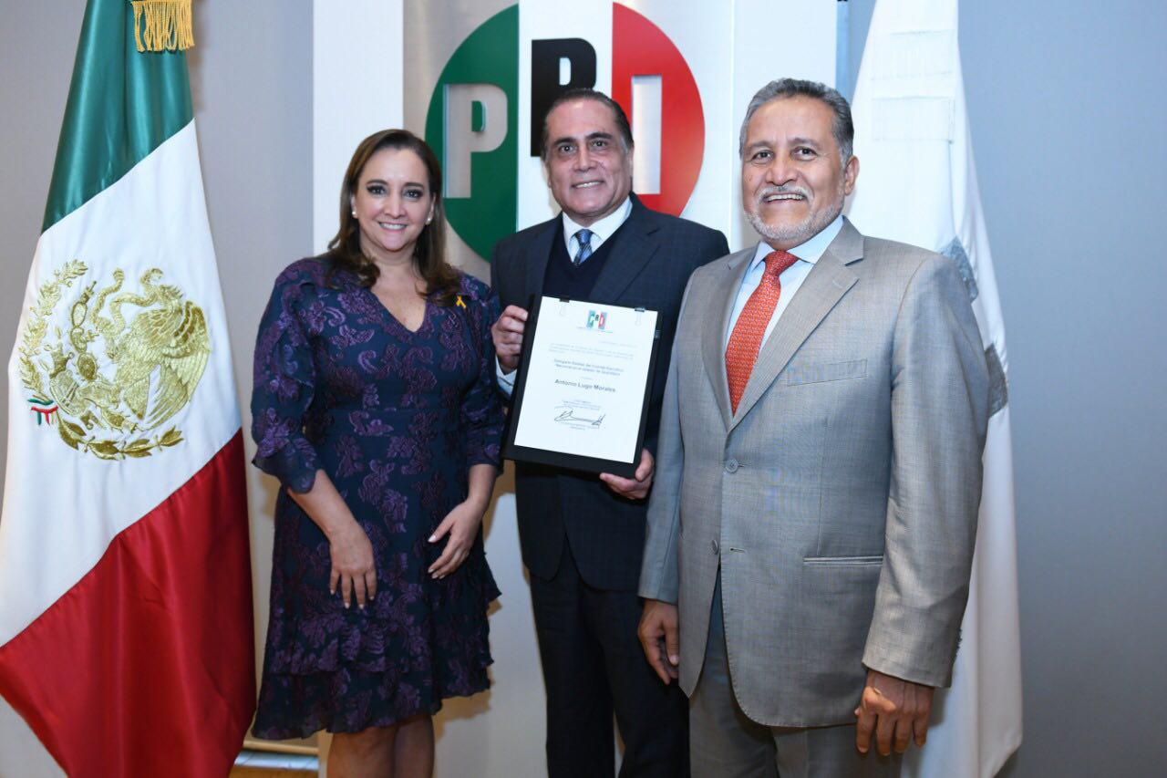  PRI designa a Antonio Lugo como delegado en Querétaro