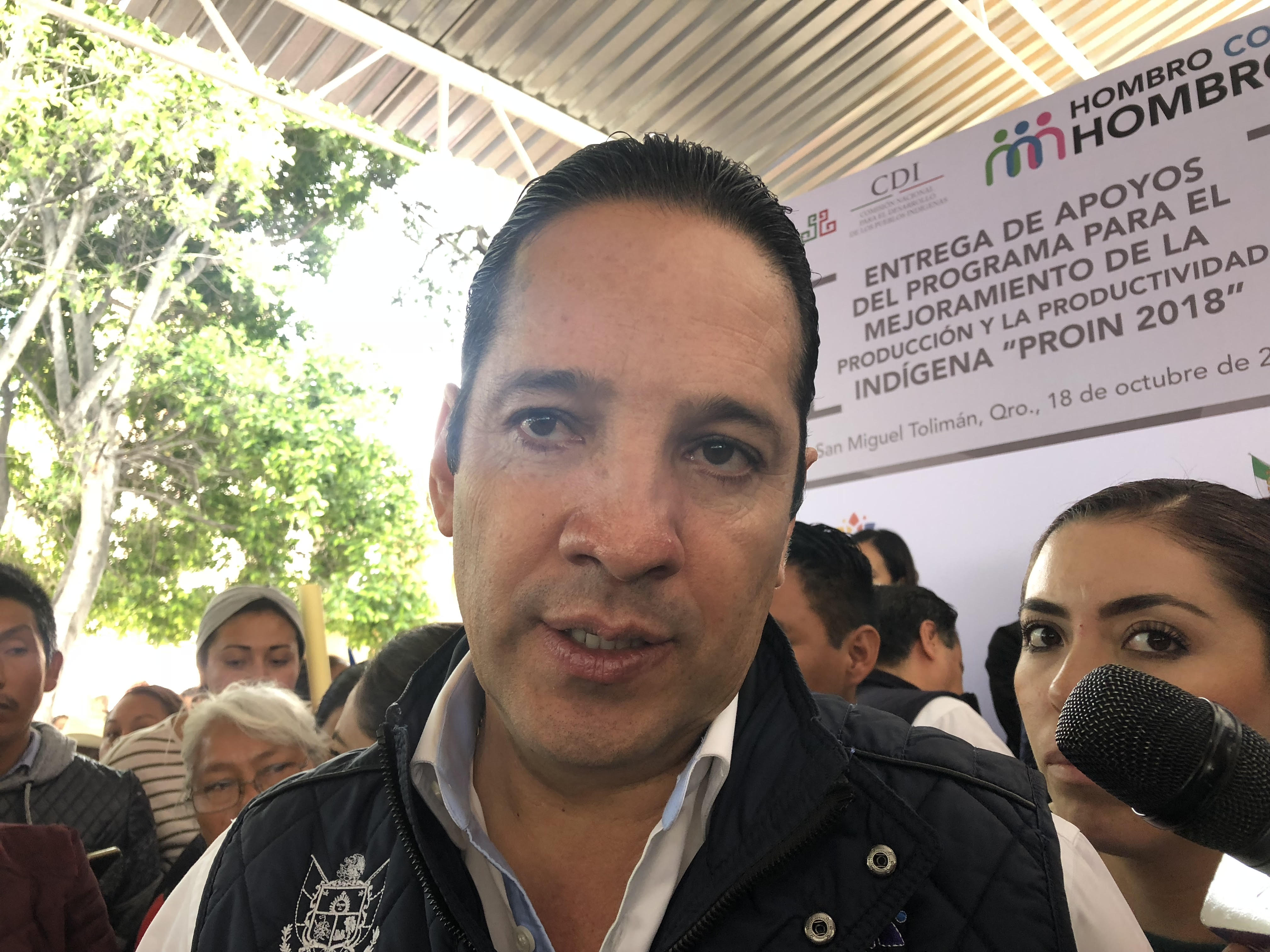  Pancho Domínguez planea reuniones con alcaldes para apuntalar percepción de seguridad