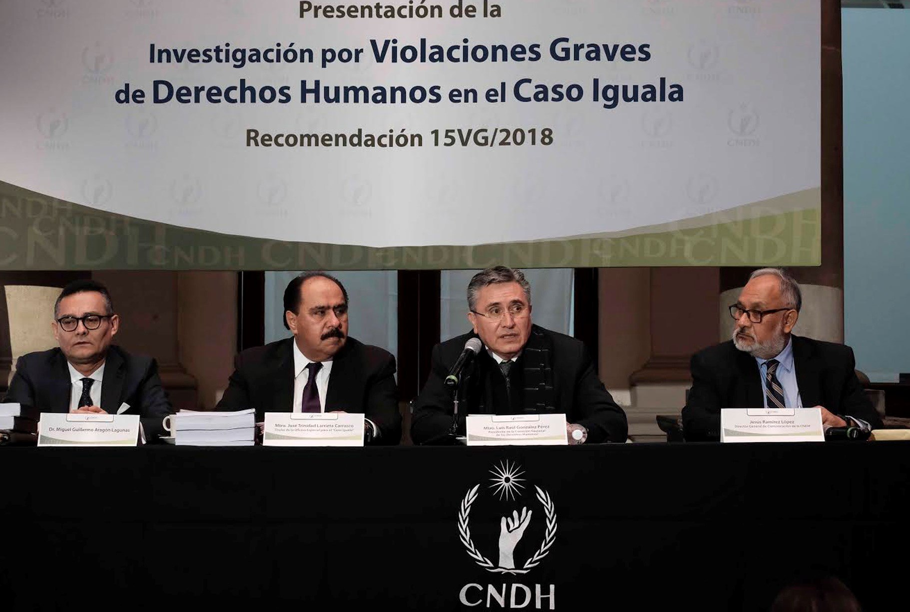  CNDH divulga exhaustivo informe del “abominable” caso Ayotzinapa