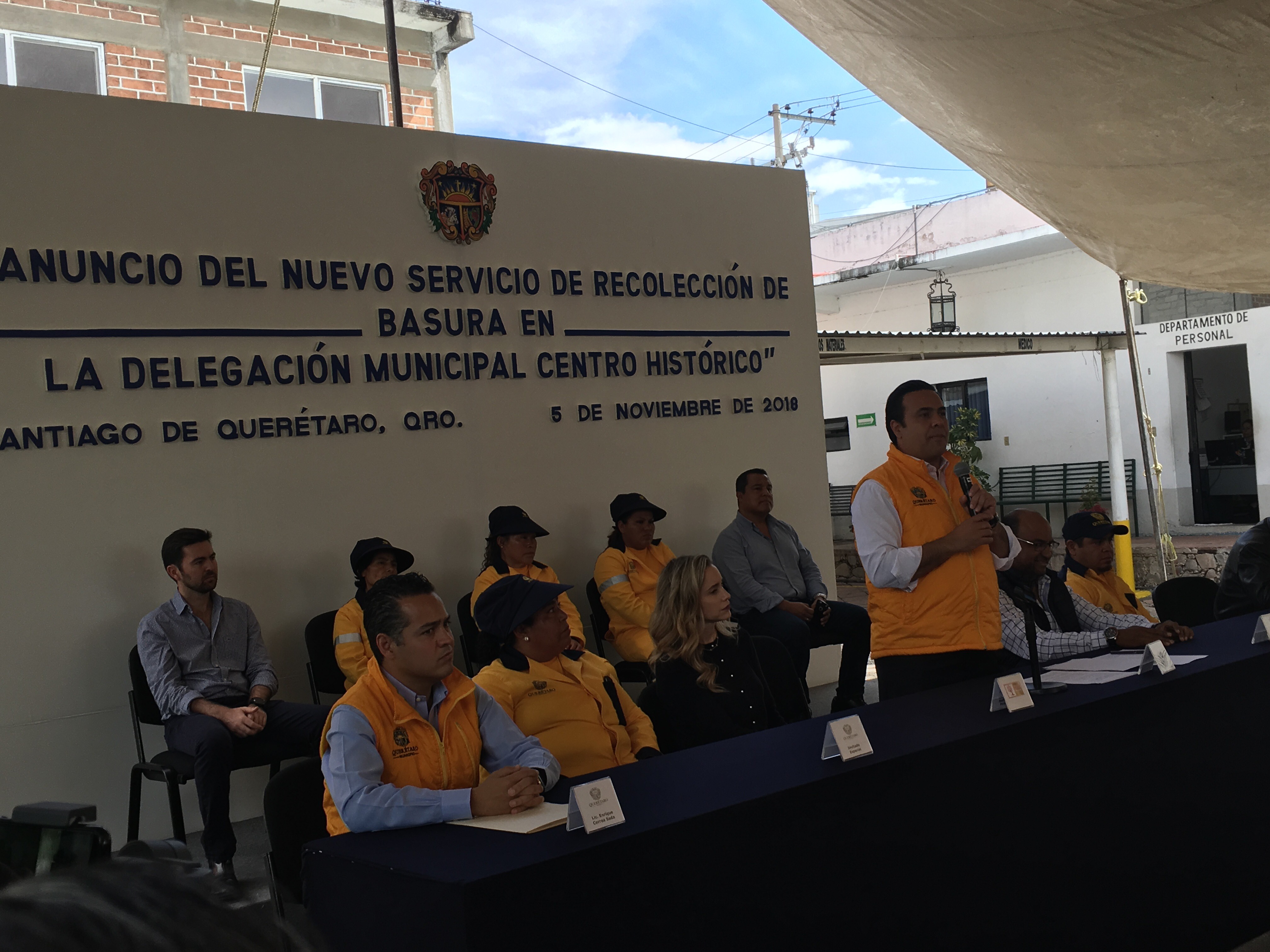  Regresa recolección diaria de basura en el Centro Histórico, anuncia Luis Nava