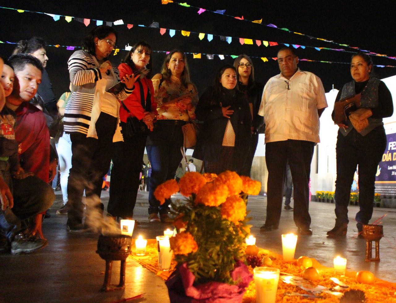  IMJUVE de El Marqués festeja Día de Muertos en Ciudad Joven
