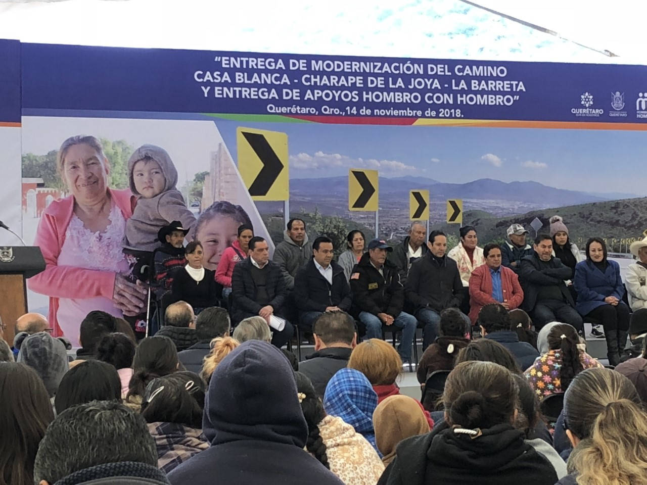  Gobierno de Querétaro invierte más de 83 mdp en camino Casa Blanca-La Barreta