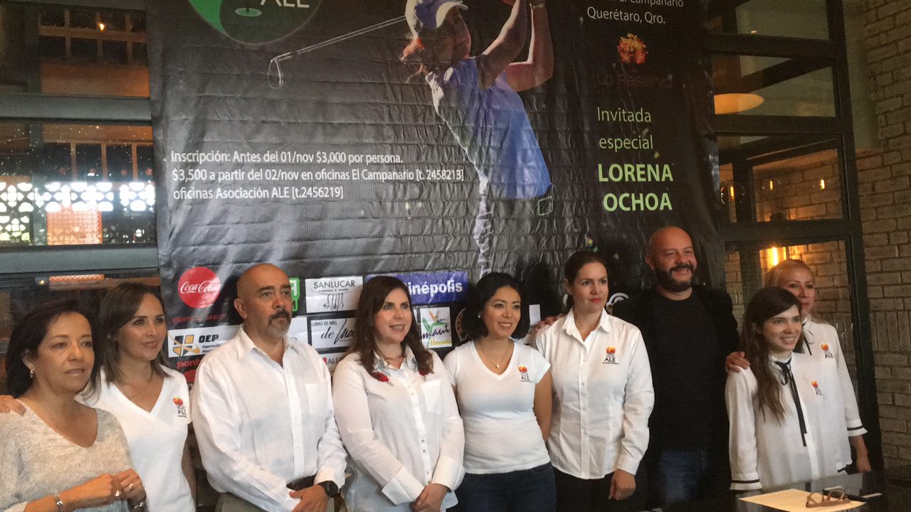  Lorena Ochoa participará en 9º torneo de golf Copa Ale