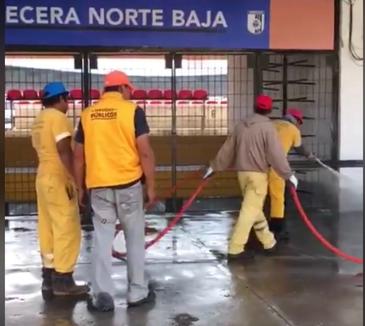  Tras paso de migrantes, concluyen labores de limpieza en el Corregidora