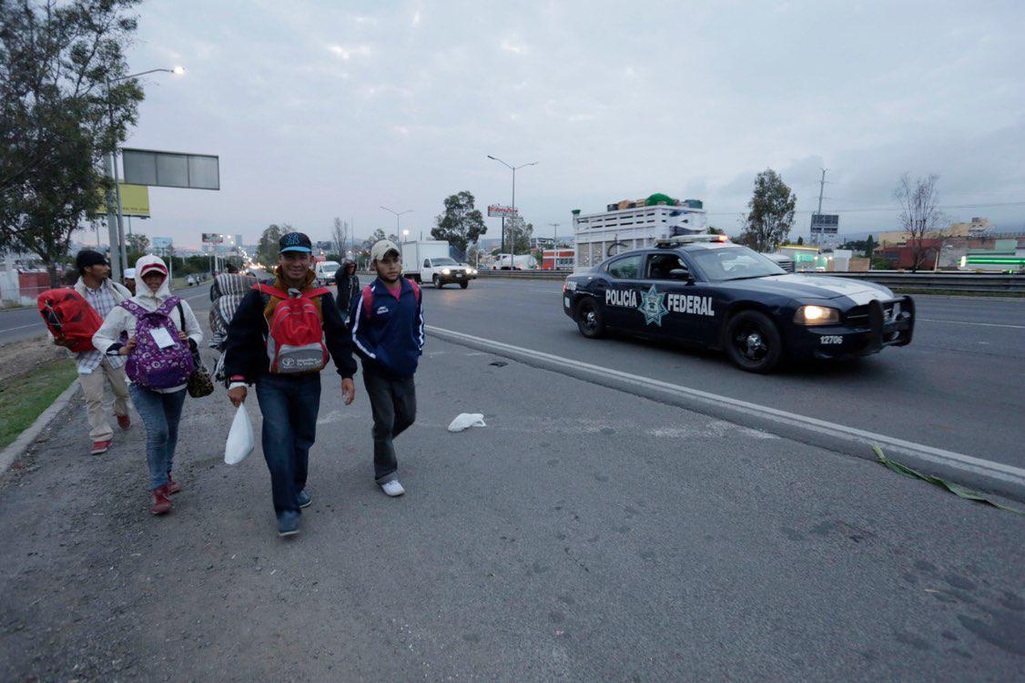  En Querétaro, 8 migrantes piden apoyo al INM para retornar a su país