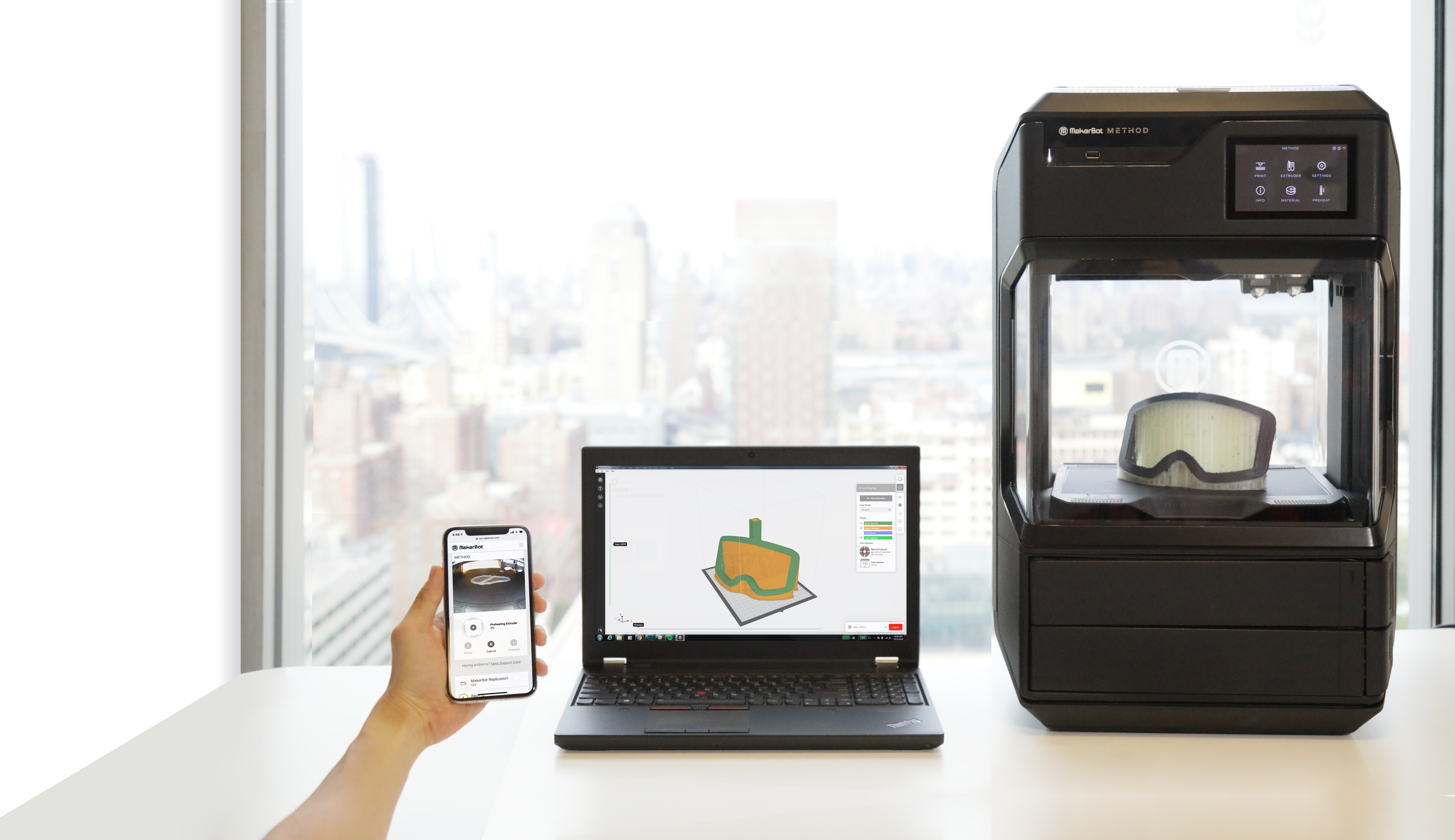  Empresa MakerBot lanza nueva impresora 3D de alto desempeño