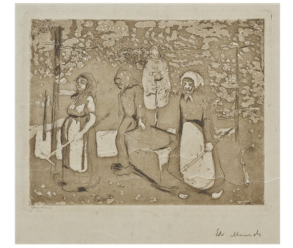  Desaparecen seis obras del pintor Edvard Munch de museo noruego