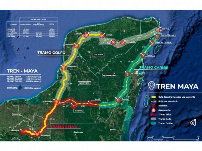  Comunidad científica será incorporada al proyecto de Tren Maya