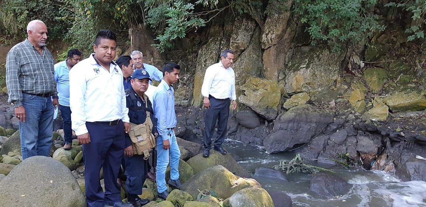  Reportan que un río se está secando en Veracruz