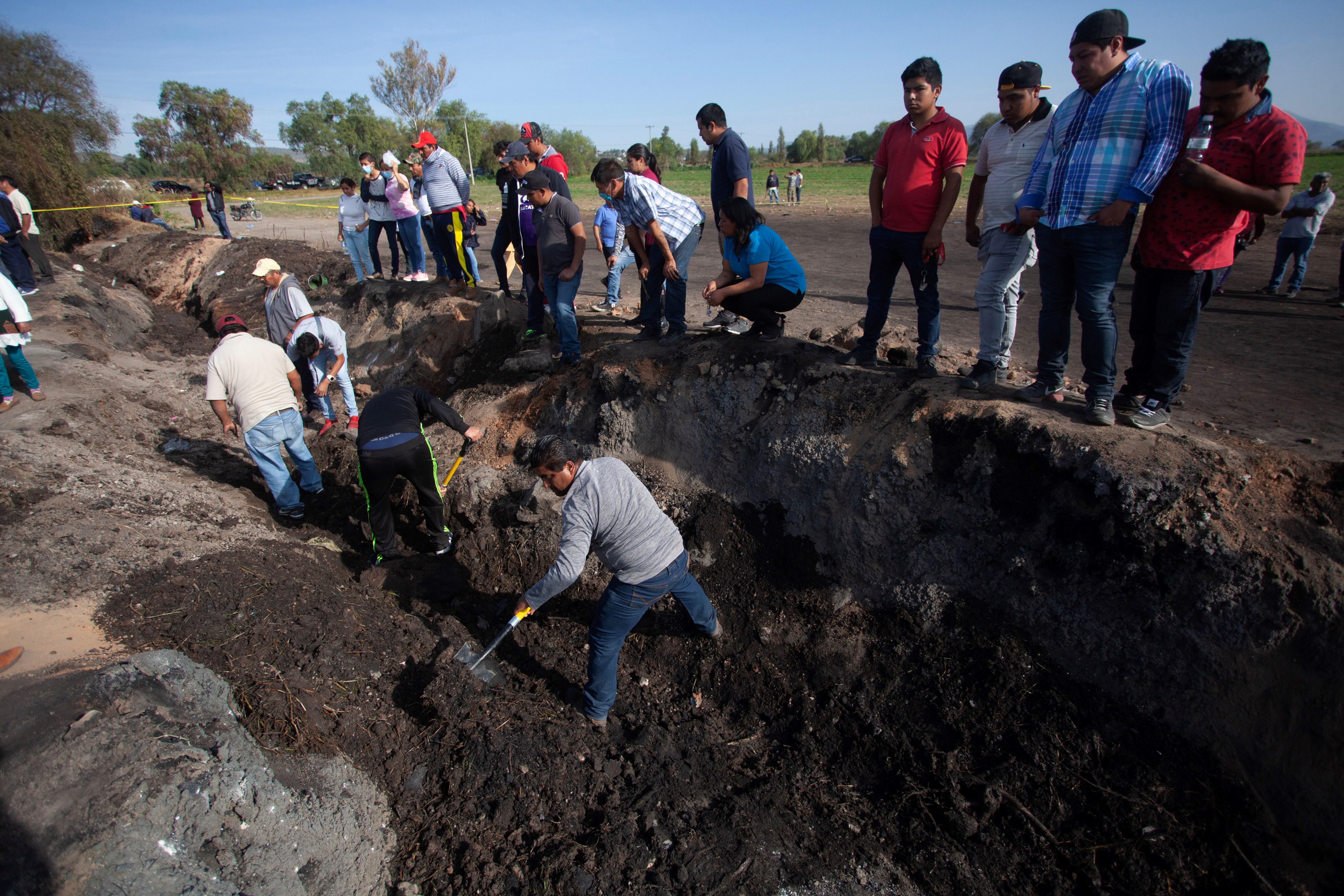  Sube a 89 cifra de muertos por explosión en Tlahuelilpan