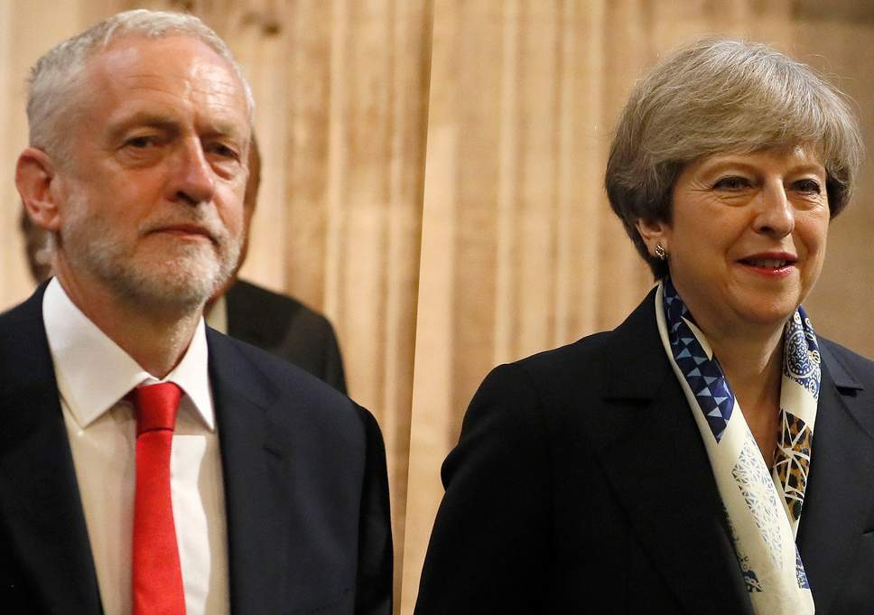  May superaría a Corbyn en caso de elecciones, revela encuesta del Times