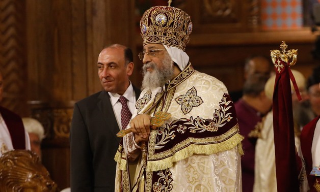  Cristianos coptos de Egipto celebran la Navidad con inauguración de nueva catedral
