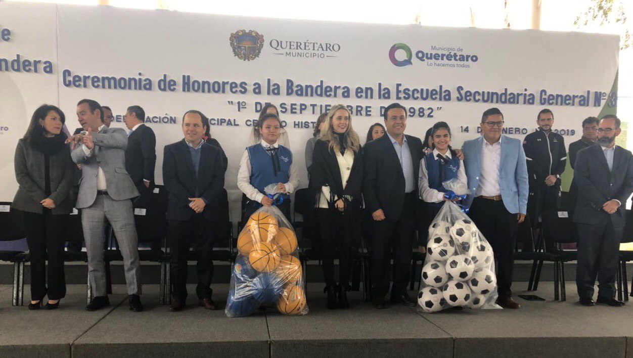  Construirá municipio de Querétaro auditorio para secundaria general #3