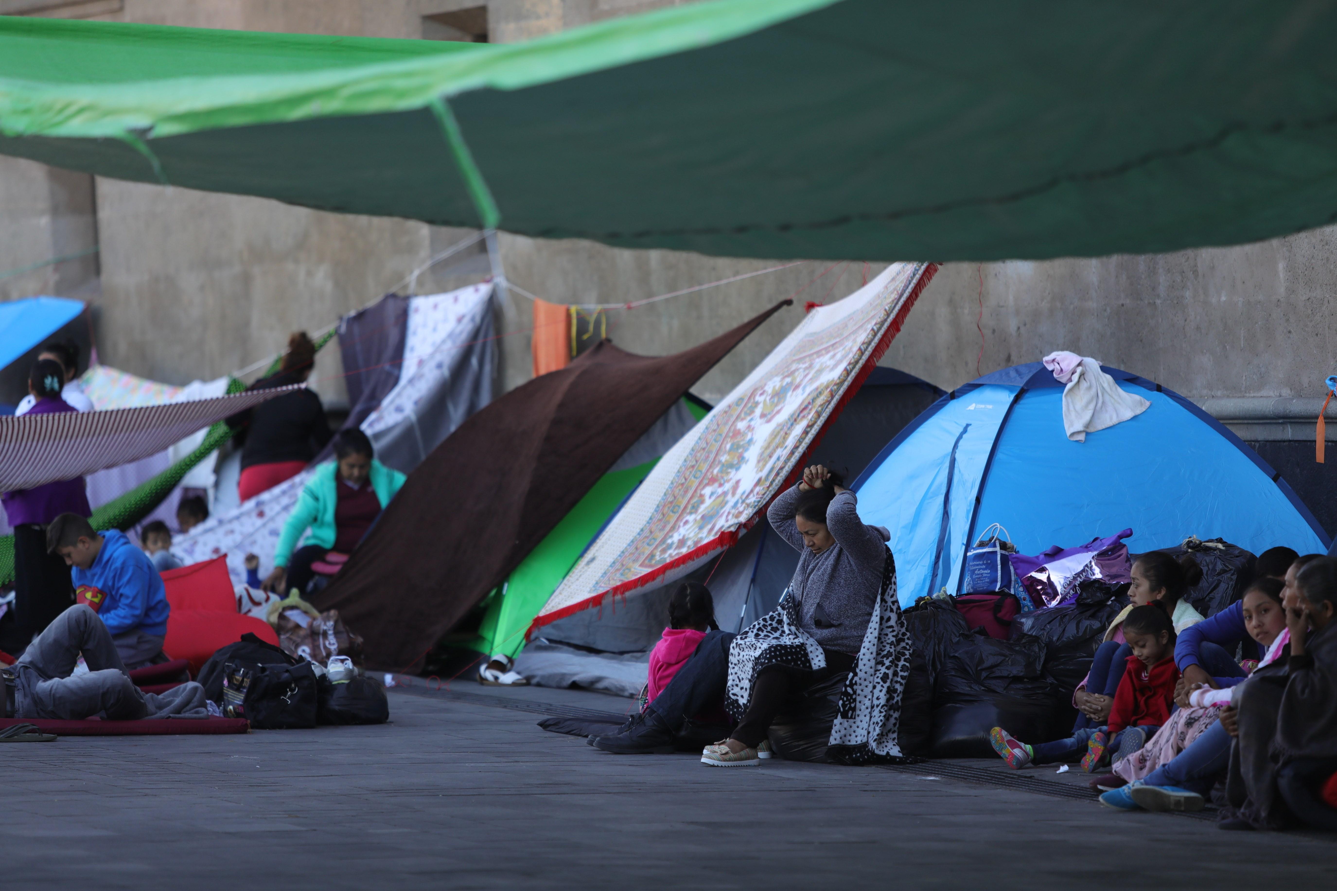  Pide CNDH a las autoridades ayudar a desplazados de Guerrero