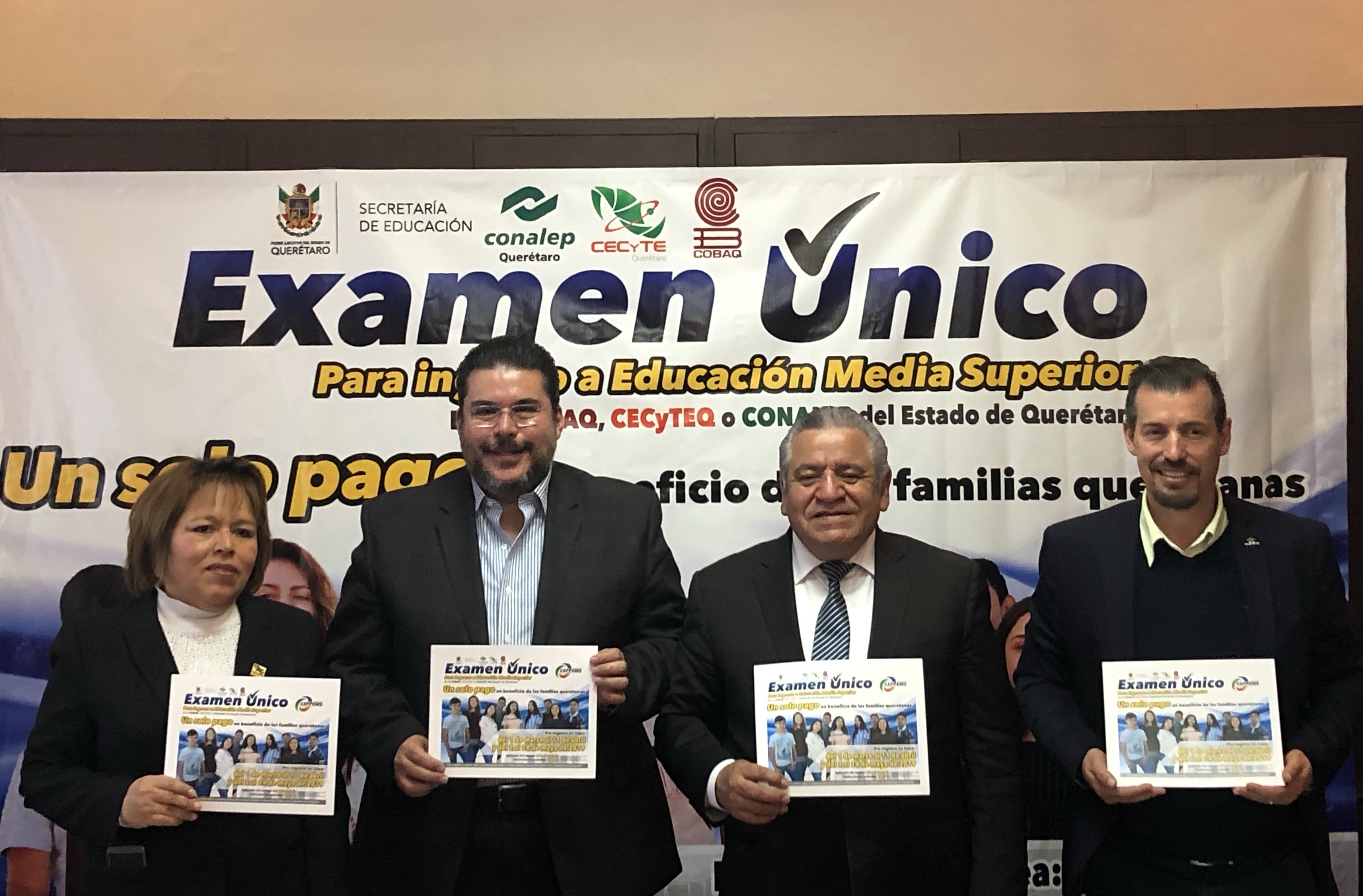  Por tercera ocasión aplicarán Examen Único para educación media superior en Querétaro