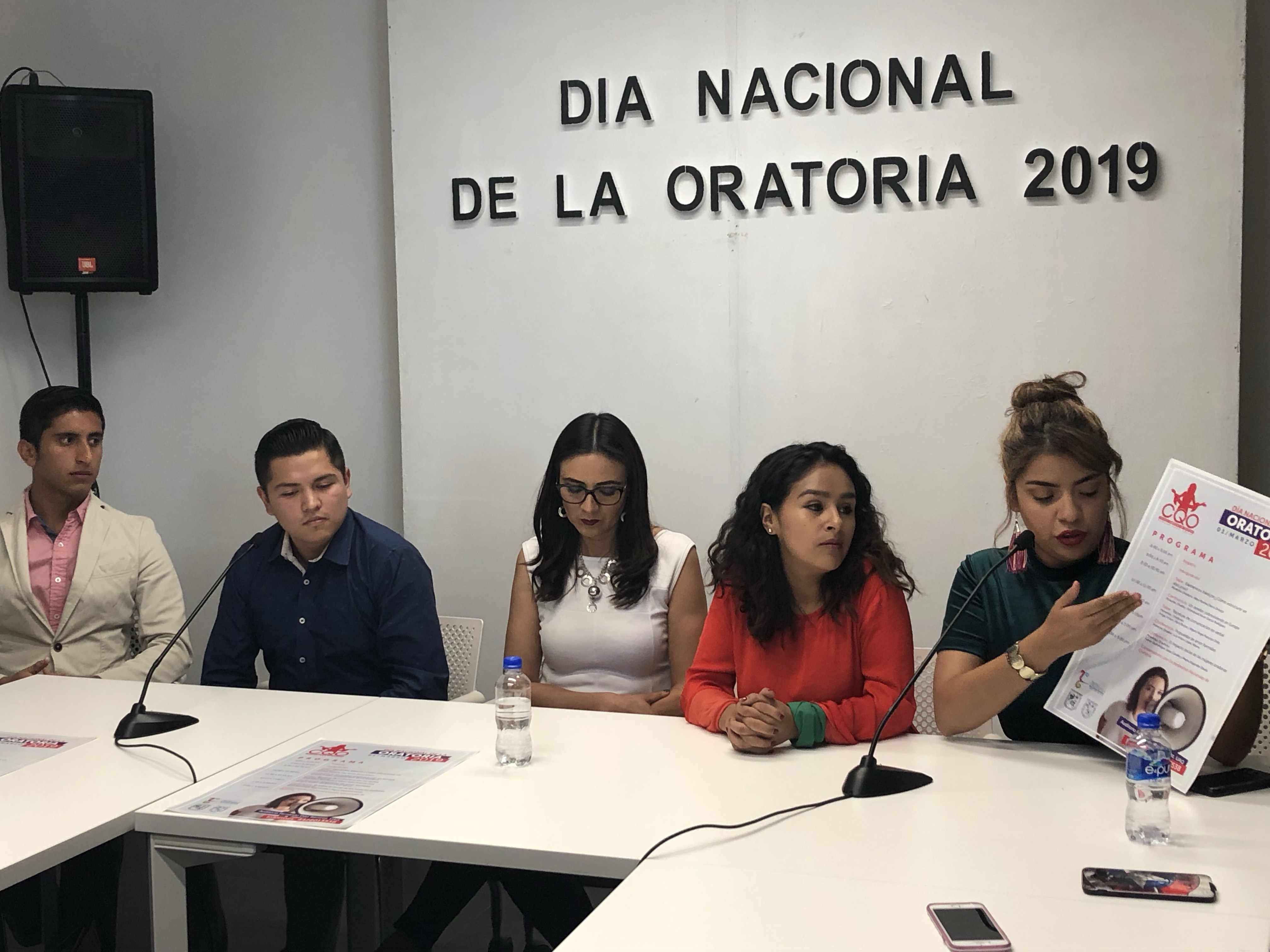  Alistan talleres y conferencias para conmemorar el Día Nacional de la Oratoria