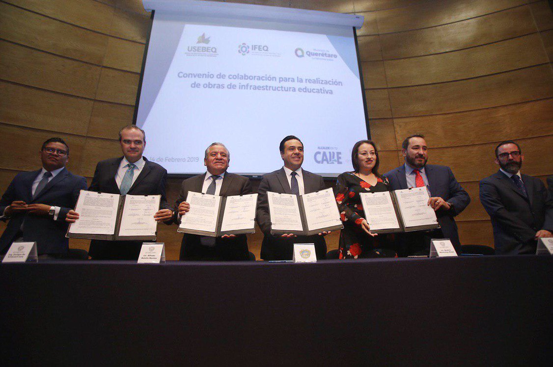  Municipio de Querétaro invertirá 43 mdp en infraestructura educativa