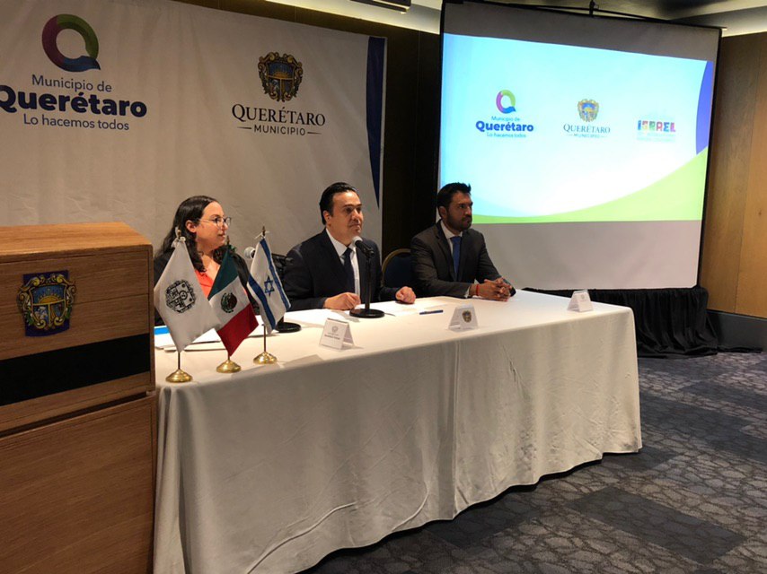  Presentará Luis Nava en Israel programas de seguridad de Querétaro