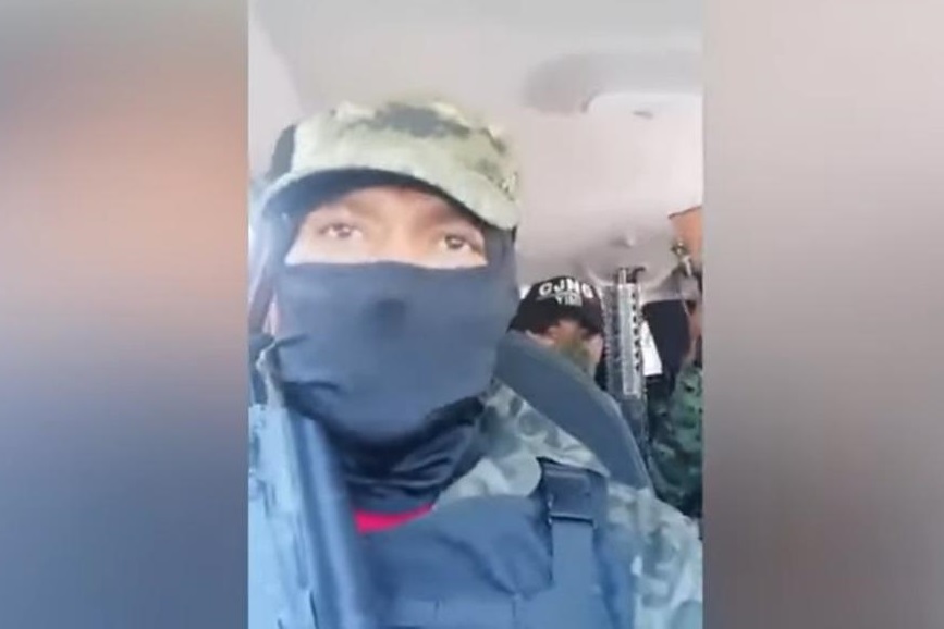  Investigan autoridades video de presuntos miembros del CJNG en la Ciudad de México
