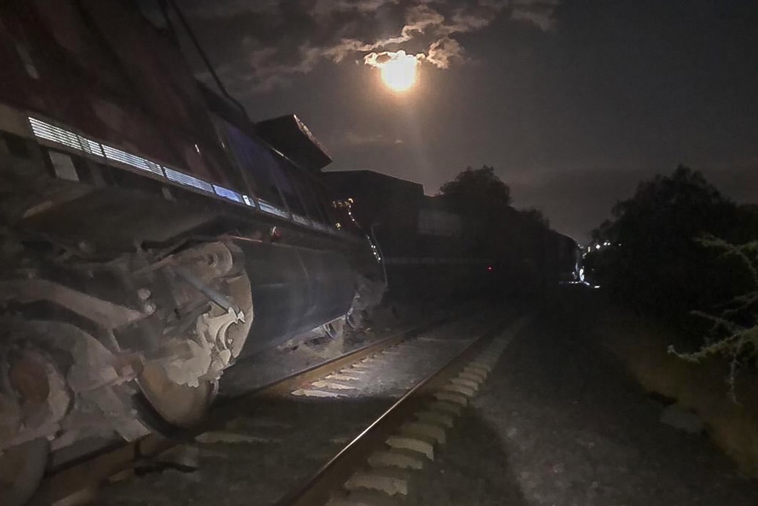  Descarrilamiento del tren en El Marqués no dejó lesionados