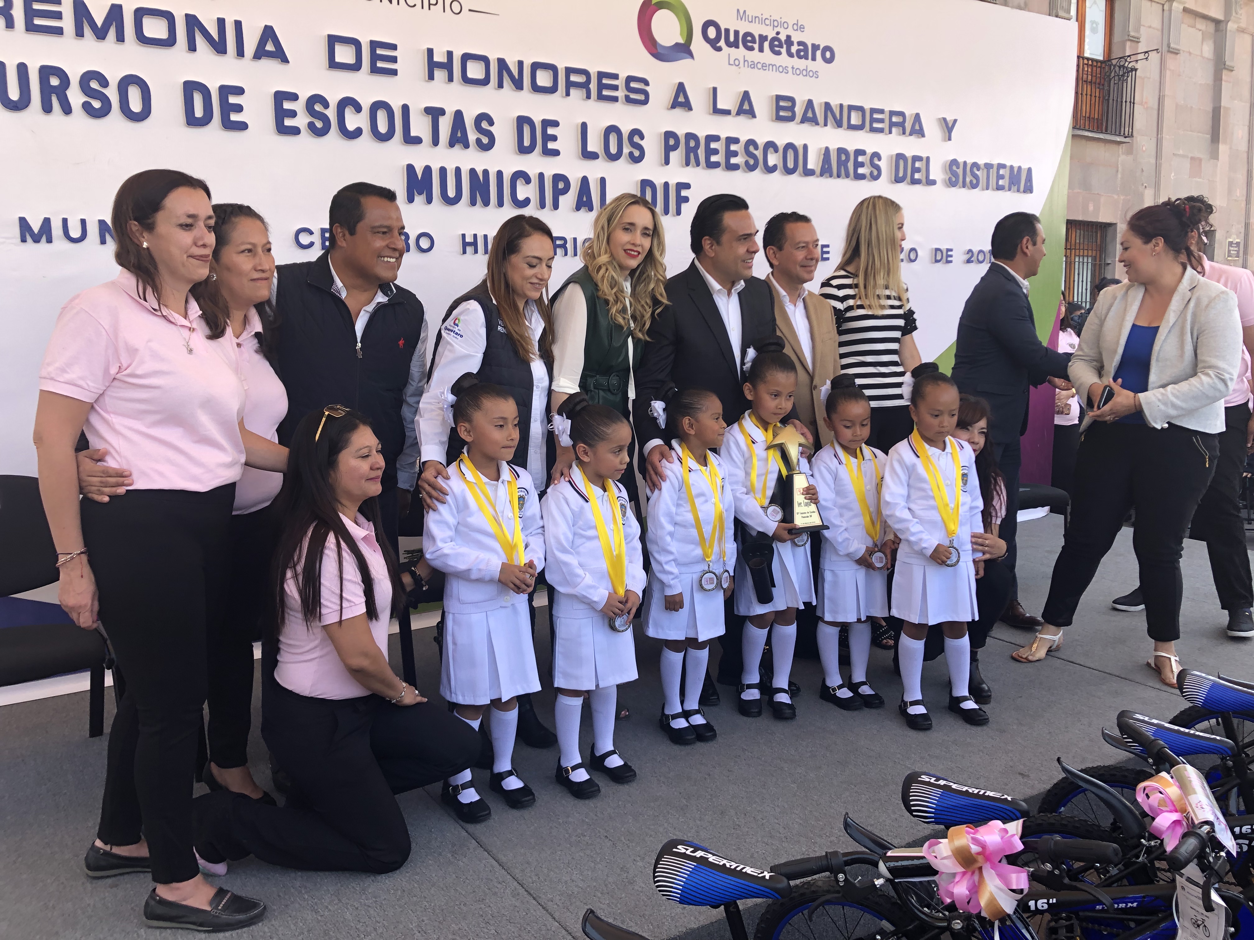  Premian a preescolares del sistema municipal DIF en 10° concurso de escoltas