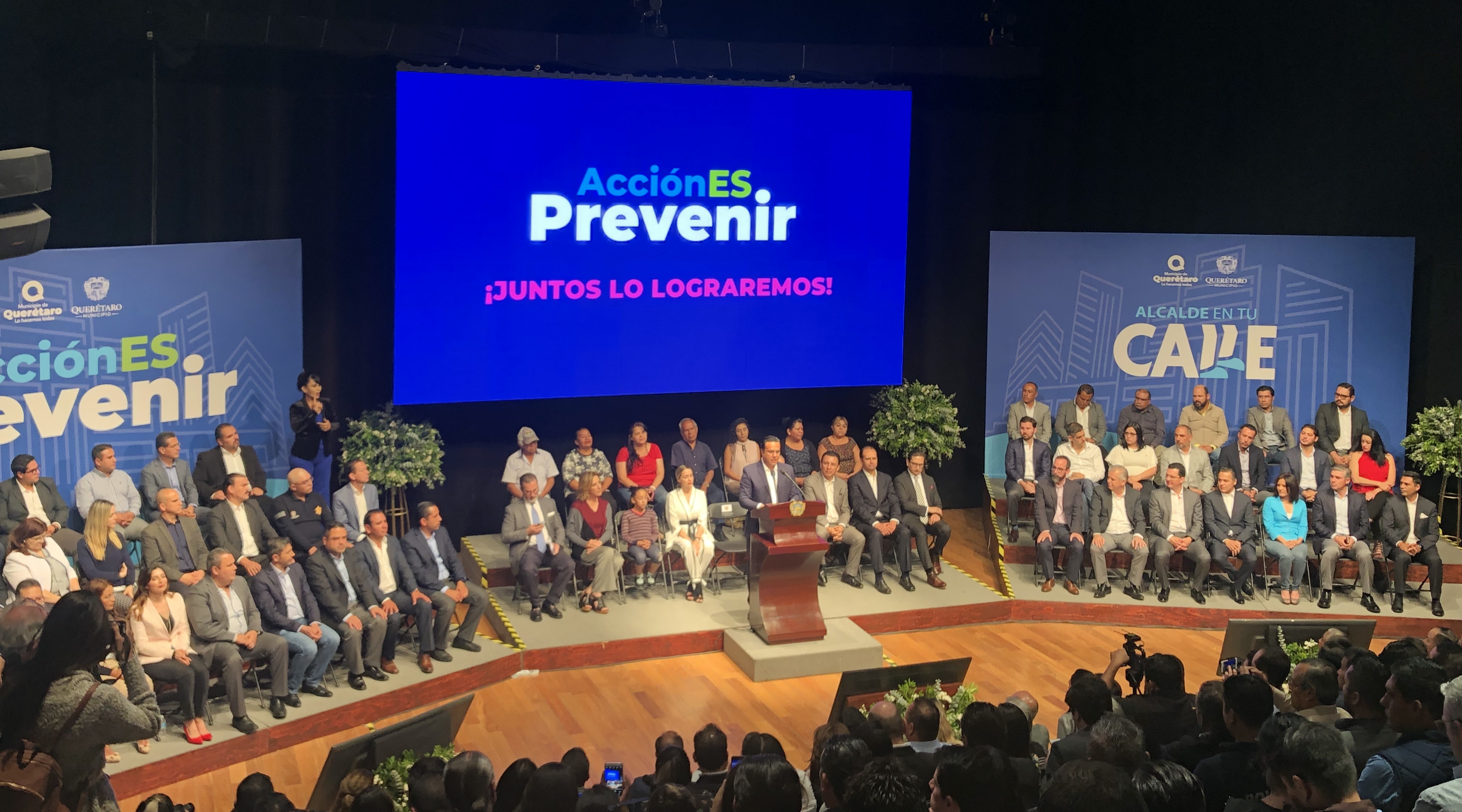  Presenta Luis Nava programa integral ‘Acción es prevenir’