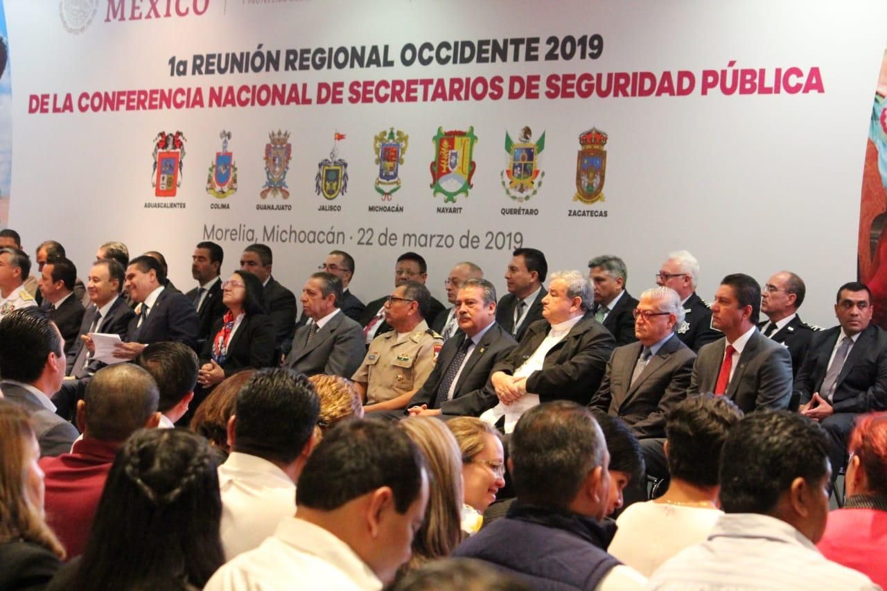  Asiste Juan Marcos Granados a primera reunión regional de seguridad