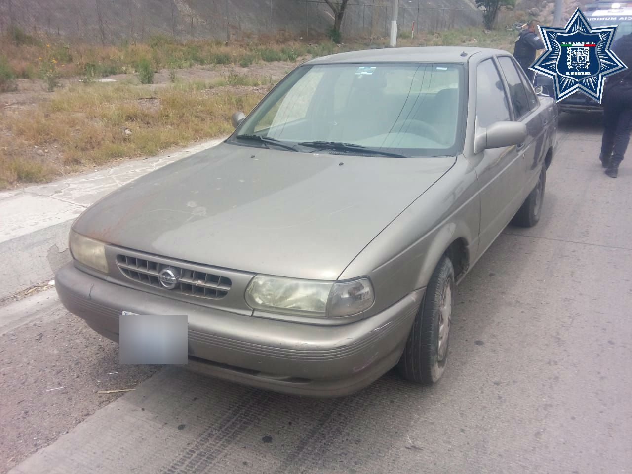  Policía de El Marqués recupera vehículo robado