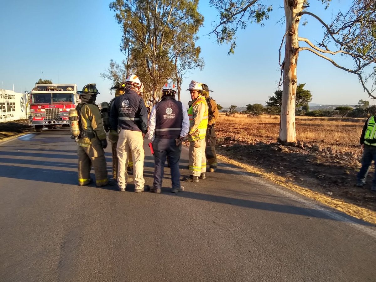  Controlan fuga en ducto de gas en San Juan del Río