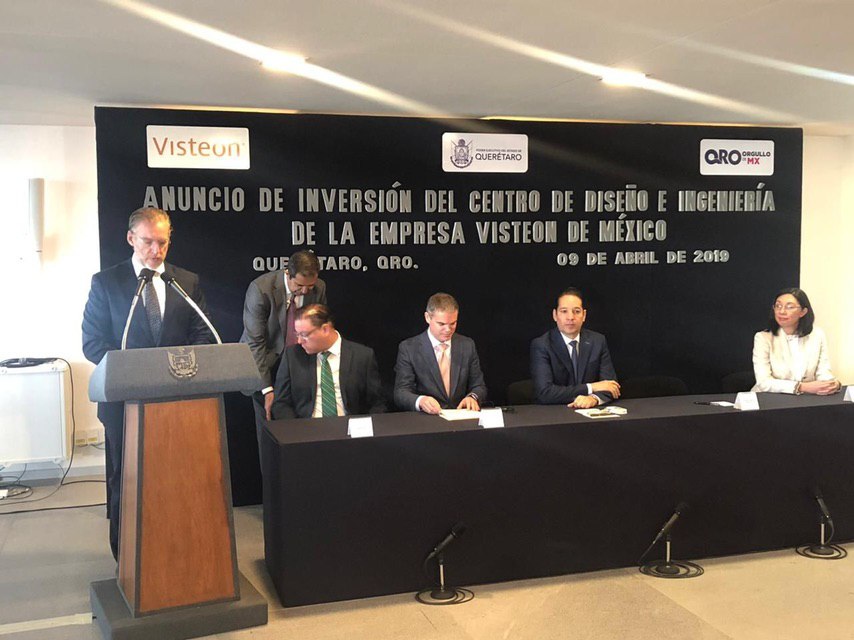  Anuncian creación de nuevo Centro de Investigación de la empresa Visteon