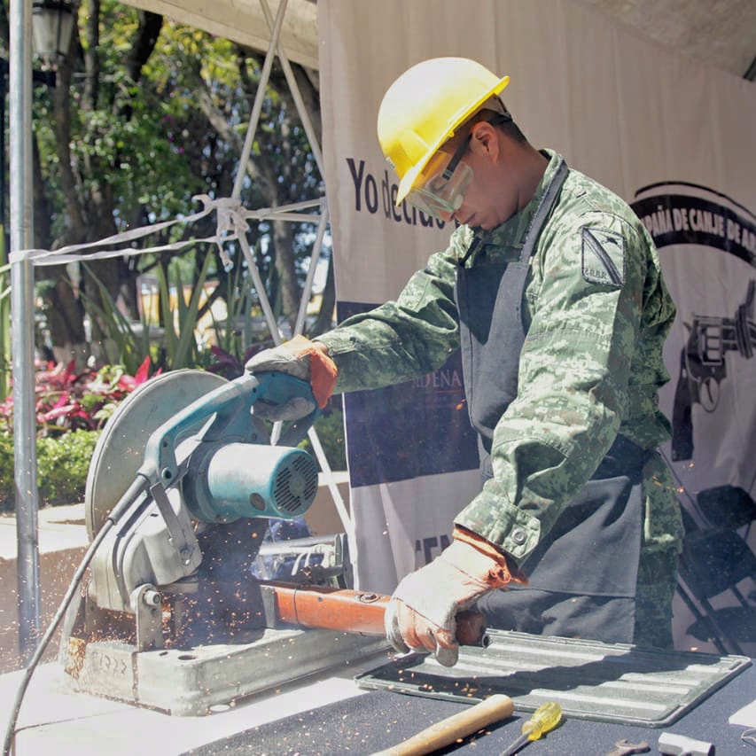  Preparan campaña de canje de armas en Corregidora